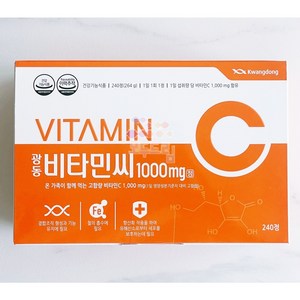 광동제약 비타민C 1000mg x240정(8개월분), 240정, 5개