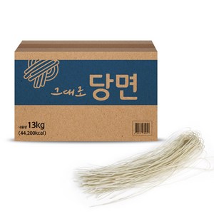 그대로푸드 한식 당면 13kg 잡채 찰당면 사리, 1개