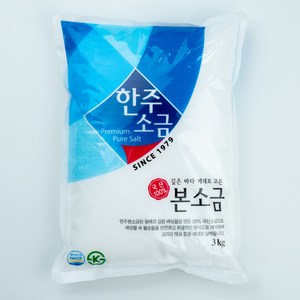 농협 한주 본소금, 3kg, 3개