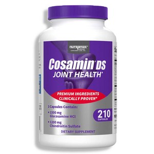 뉴트라맥스 코사민 DS 조인트 헬스 210캡슐 [Nutamax cosamin DS joint health 210 ], 1개, 210정