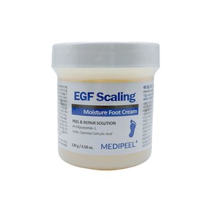 [메디필 정품] EGF 스케일링 모이스처 풋 크림 130g + 메디필 샘플 증정(2매), 1개입, 1개