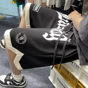 여름 남자 5부 반바지 트랜드 농구 바지 D355