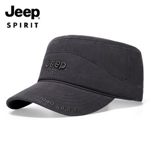 JEEP SPIRIT 캐주얼 플랫 모자 A0293 + 인증 스티커