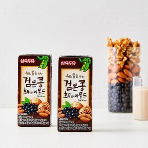 삼육식품 우리몸을 위한 검은콩호두와아몬드 두유, 190ml, 96개