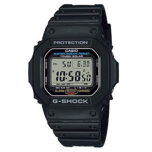 [G-SHOCK] 지샥 스탠다드 G-5600UE-1DR 스퀘어 터프솔라 오리지널 블랙 지샥시계 USN