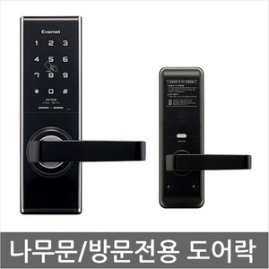 안전하게 목문용 EN750W-N 번호전용 손잡이도어락 자동잠김 번호키, 고객직접설치