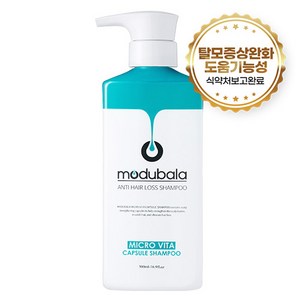 모두발라 마이크로 비타캡슐 샴푸 지성 탈모 모발볼륨 탈모기능성 두피냄새제거, 500ml, 1개