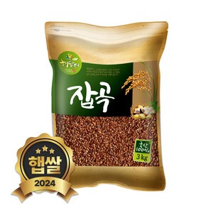 현대농산 국산 갈색 가바현미 3kg 가바쌀, 1개