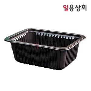 [ILYONG] 실링용기 TY 19147 2호 800개 검정, TY-2호 검정