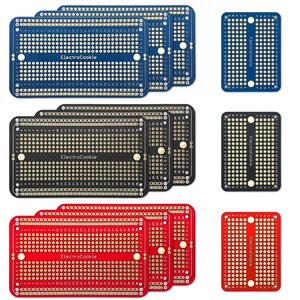 PCB기판 브레드보드형 만능기판 Half Size 아두이노 및 개발용 89 x 52mm, 4.멀티9개 + 3미니, 1개