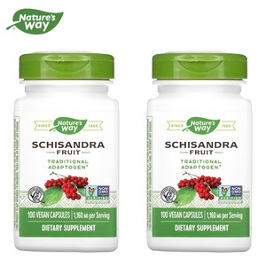 Natue's Way Schisanda Fuit 1160mg 100캡슐 2개, 100정