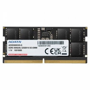 ADATA 노트북 DDR5-5600 CL46 서린 (16GB)