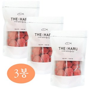 더하루 동결건조딸기칩S(번들), 50g, 3개