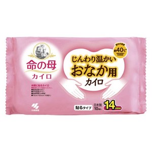 고바야시 이노치노하하 배 전용 핫팩 붙이는 타입 10개입, 1개