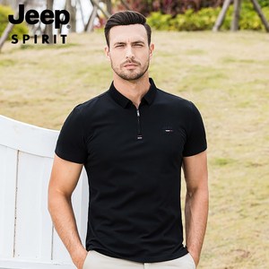 JEEP SPIRIT 남성 PK 반팔 티셔츠 남자 여름 패션 스타일 JPTX23625