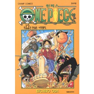 원피스 12: 전설은 시작됐다, Eiichio Oda(저) / 챔프 편집부(역), 대원씨아이