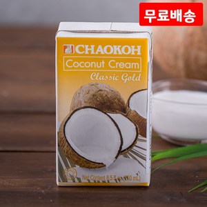 Chaokoh 코코넛 크림 골드 21프로 250mL 태국 차오코/베트남 태국 식자재 전문, 7개