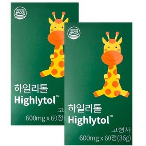 하일리톨 600mg X 60정 2박스, 2개