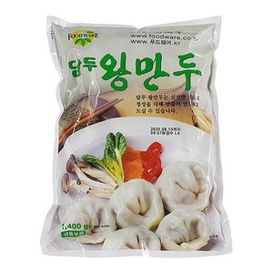 담두 고기 왕만두 1.400g, 4개, 1.4g