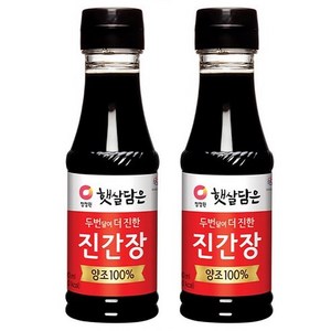 햇살담은 두번 달여 더 진한 진간장, 200ml, 2개