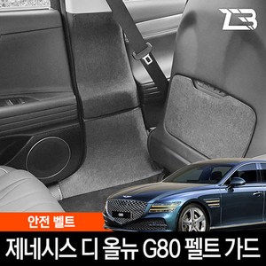 디 올뉴 G80 안전벨트 스크래치 방지 펠트 커버, 상세페이지 참조, 제네시스