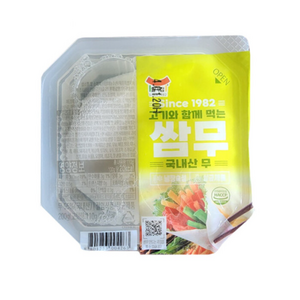 일가집 쌈무 200g x 18ea 1box, 18개