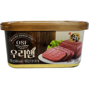 오성팜 우리햄 통조림햄, 4개, 200g