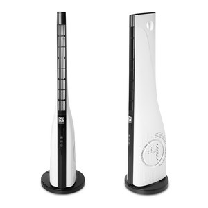ELECTRO-G 저소음 스탠드 타워형 날개 없는 가정용 리모컨 선풍기 GEF-CF680R
