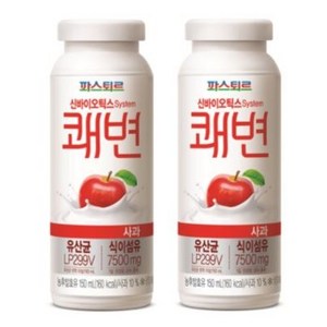 파스퇴르 쾌변요구르트 사과150ml, 150ml, 6개