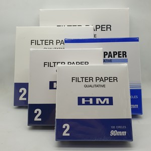 현대마이크로 정성여과지 NO2 (90mm~900mm) Filte Pape 필터페이퍼, Ø 90mm [HM00205090], 100ea/pk, 1개, 1개입