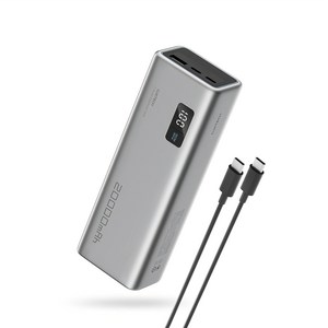 CUKTECH 쿡테크 15 파워뱅크 대용량 20000mAh 150W 고속 충전 맥북 프로 100W MAX 노트북 보조배터리/ 삼성 45W 보조배터리/여행용 기내반입, PB200P