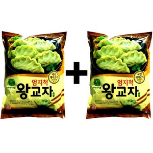 엄지식품 엄지 왕교자 1.050g + 왕교자 1.050g 1+1, 1.05kg, 2개