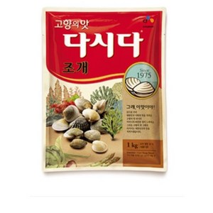 백설 조개다시다, 1kg, 2개