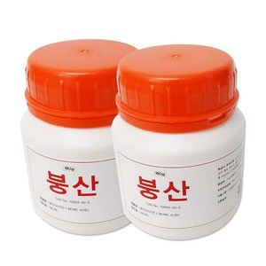 붕산 180g/살균소독 바퀴벌레퇴치 붕산가루, 네이비, 2개