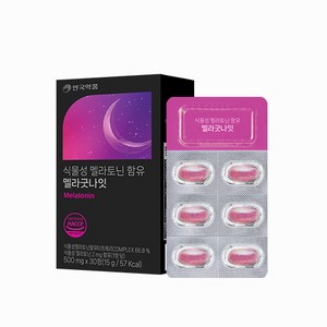 안국약품 멜라굿나잇 15g, 1개, 30정