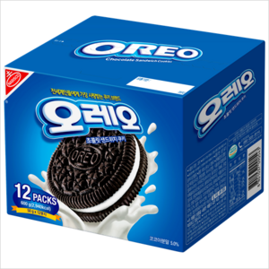 동서 오레오 화이트 샌드위치 쿠키, 50g, 12개