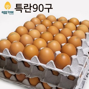 [오늘 산란] HACCP인증 에그트리농장 특란 생계란, 90구, 1개