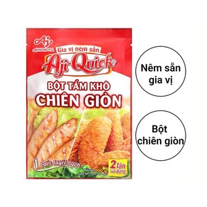 Vmat 베트남 봇탐코 튀김가루 Aji-Quick Bot tam kho chien gion, 1개, 84g