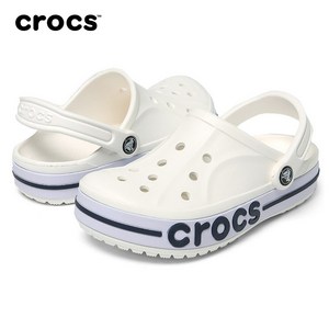 CROCS 크록스 바야밴드 클로그 남녀공용 슬리퍼 샌들 화이트 BY126