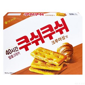 오리온 쿠쉬쿠쉬 크루아상맛, 196.8g, 6개