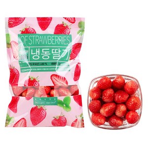 [딜라잇가든]냉동 딸기(국내산)1kg x 5, 1kg, 5개