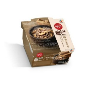 햇반 솥반 버섯영양밥, 200g, 10개