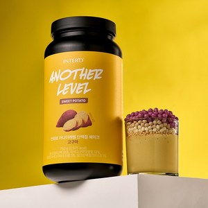 인테로 어나더레벨 단백질 쉐이크 고구마맛, 1개, 750g