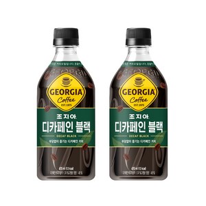 조지아 디카페인 블랙, 24개, 470ml, 1개입