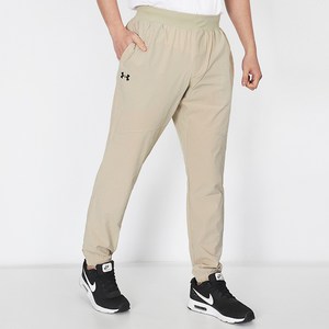 언더아머 일상 운동 트레이닝복 긴바지 UA Stretch WVN JOGGER 팬츠 베이지