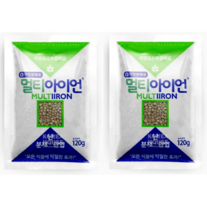 [1+1] 멀티 아이언 복합비료 120g 2개, 1세트