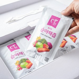 신선한 야채와 과일을 담은 순야채즙 100ml x 60포, 120개