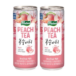 푸르티 복숭아티 240ml, 90개