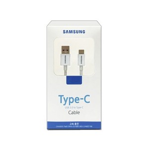 [삼성전자] USB-A 3.0 to Tyep-C 고속 충전케이블 SS-UB3115W [화이트/1.5m], 1개