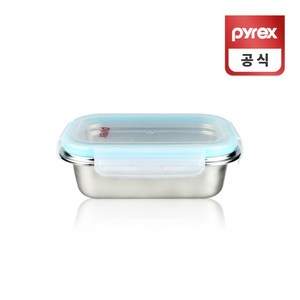 파이렉스 스테인리스 스틸 밀폐용기 650ml, 단품, 1개